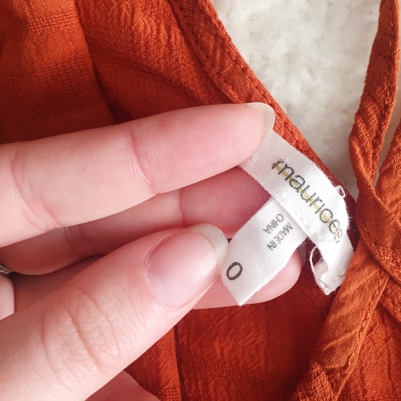 Orange Maurice’s Top - Picture 5 of 6